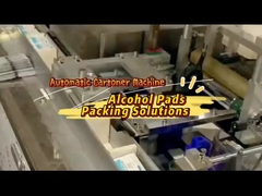 Elektryczna maszyna do pakowania w kartoniki Kremy Automatyczna pozioma maszyna do pakowania w kartony