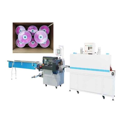 Good price Maszyna do pakowania w folię termokurczliwą o dużej prędkości 5,5 kW 380 V Opakowanie zbiorcze na dysk w Internecie