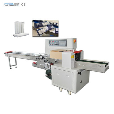 Good price Horyzontalny Oczyszczalnia Karton Przepływ Maszyna do pakowania 220v Automatyczna wysokiej prędkości w Internecie