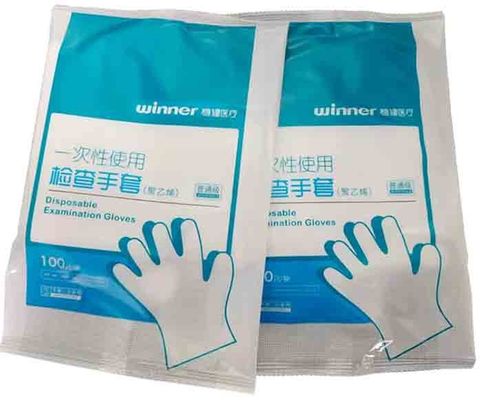 Servo Driven Glove Maszyna pakująca Automatyczny pakiet rękawic egzaminacyjnych 2,8 kW