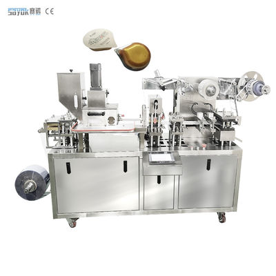 Elektryczny Blister Packing Machine Folia aluminiowa z tworzyw sztucznych do kapsułek Tabletki Tabletki Softgel