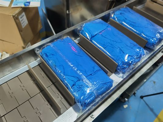 Całkowicie automatyczna maszyna do pakowania rękawic na 100 sztuk